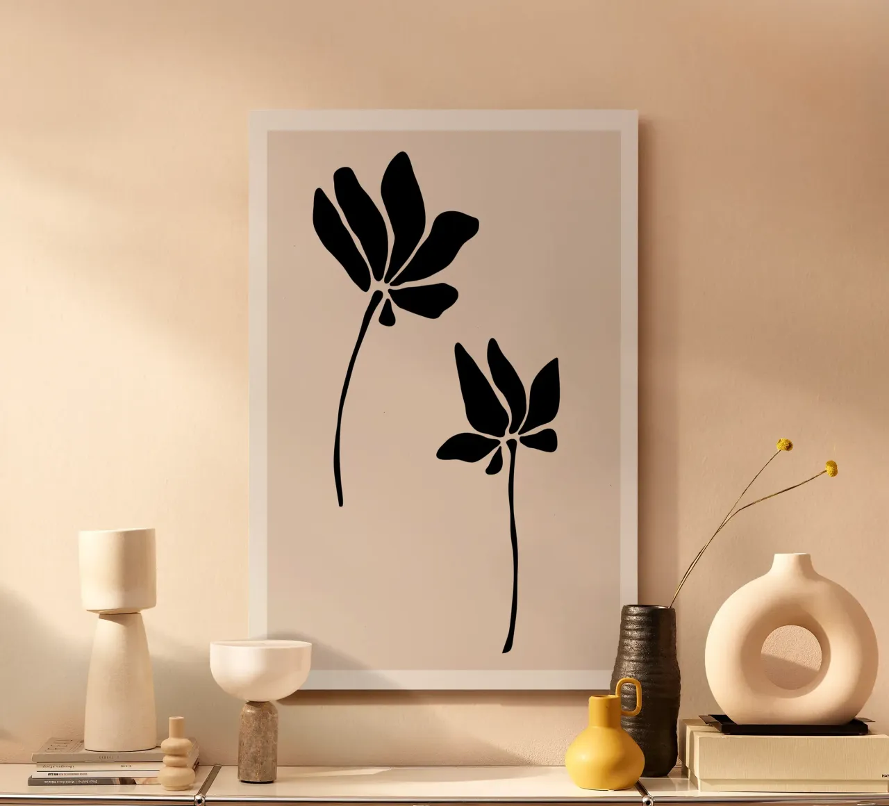Simple Florals No 01 alluminio dibond da treechild