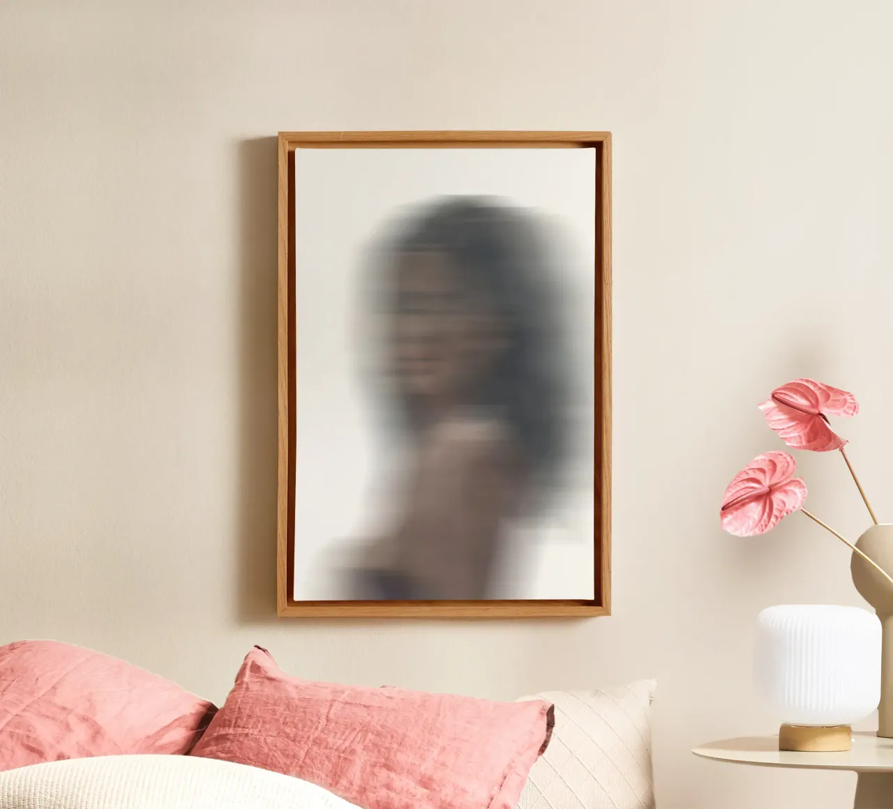Gentle Memory canvas met Baklijst van treechild