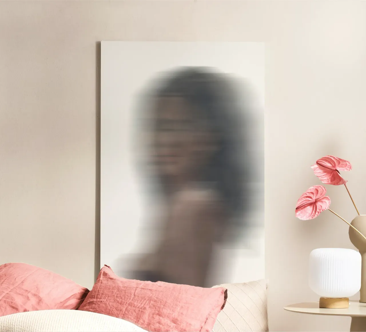 Gentle Memory canvas met Baklijst van treechild