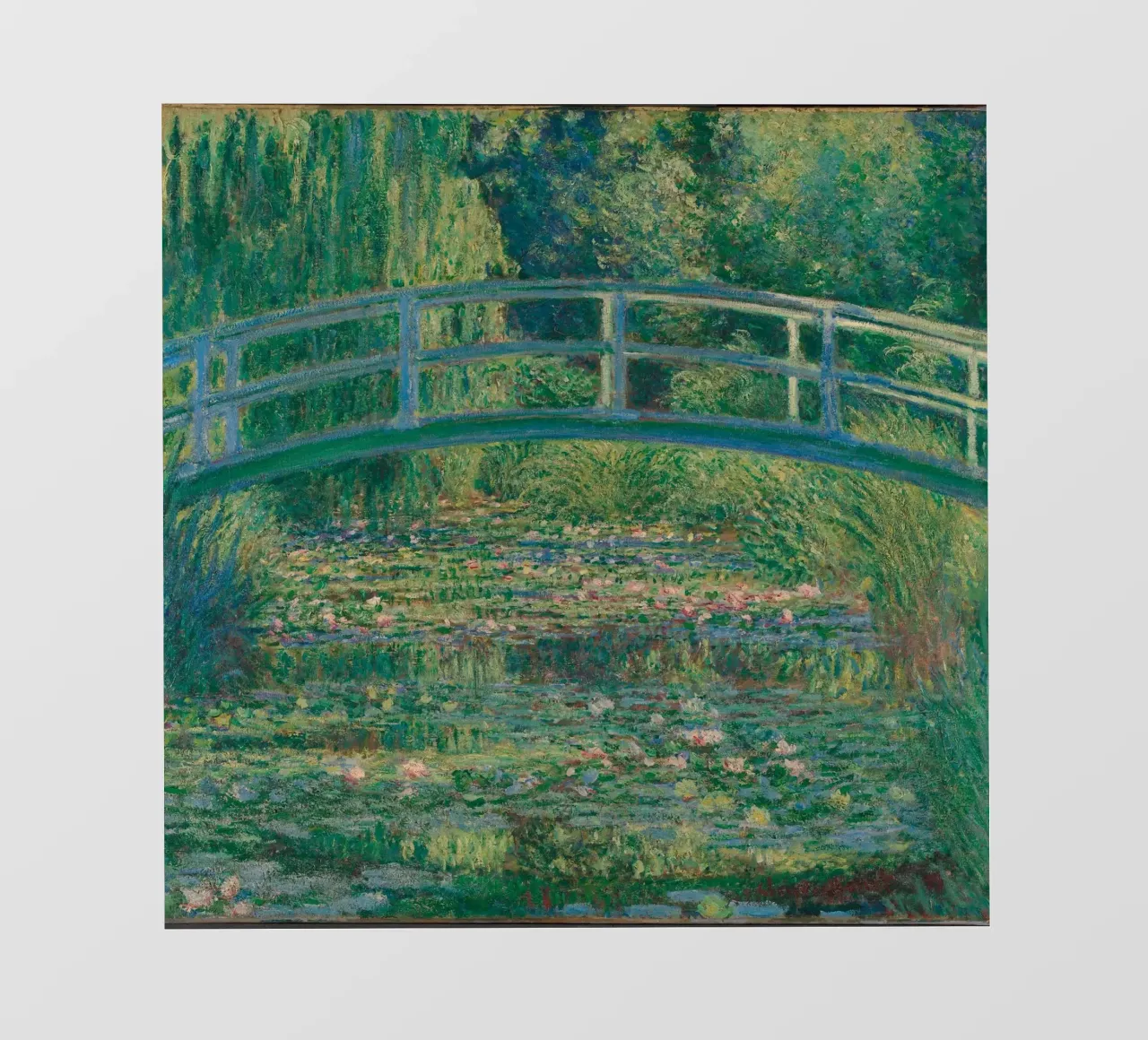 Bridge And Water Lilies telo in pvc da carolcrawofficialdesign