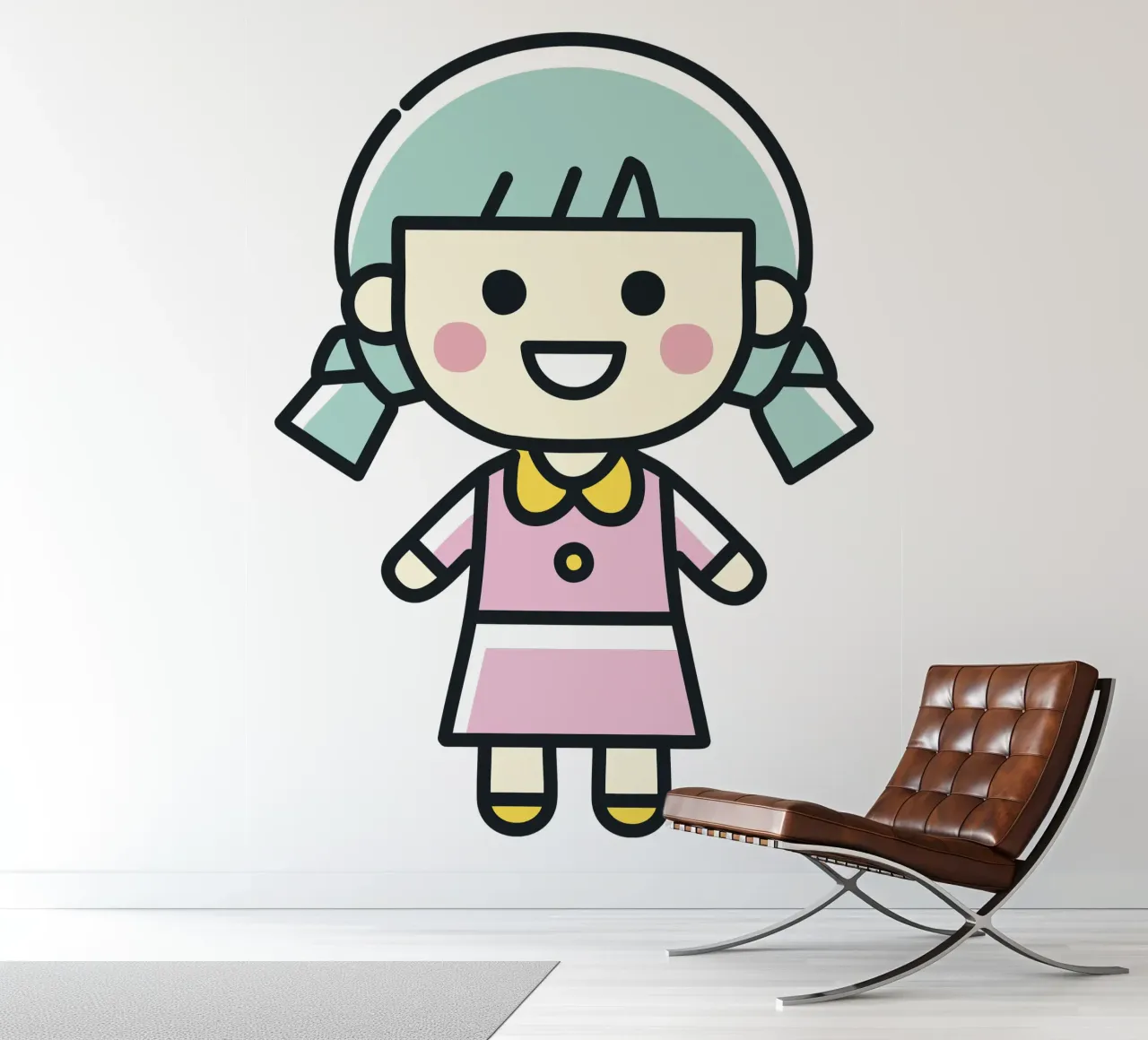 Muñeca 1 papel para pared de Rezh creations