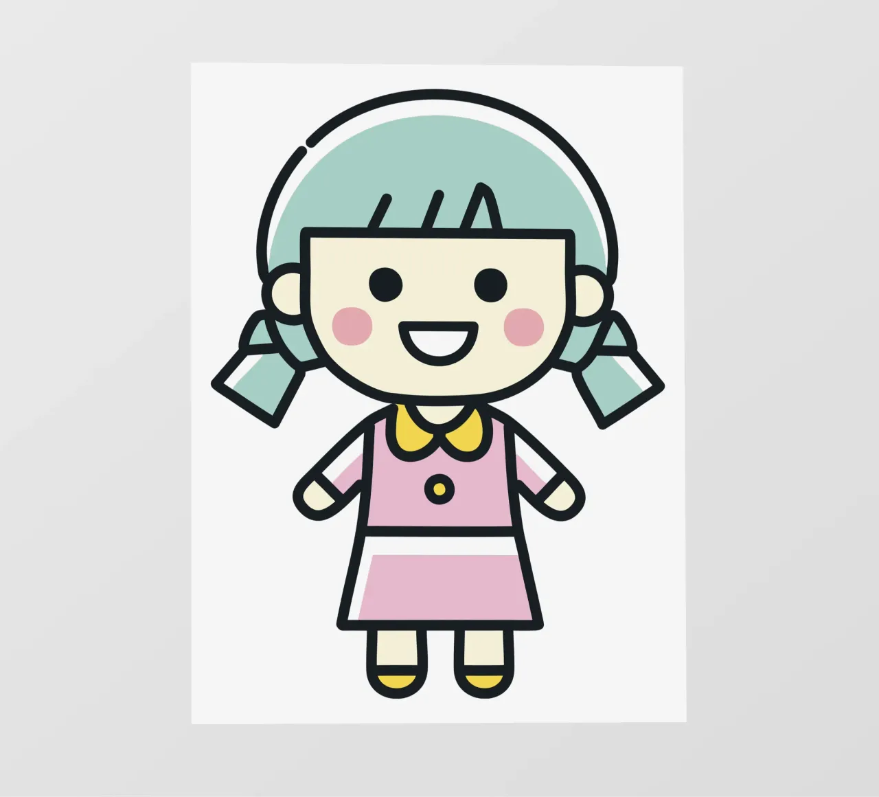 Muñeca 1 papel para pared de Rezh creations