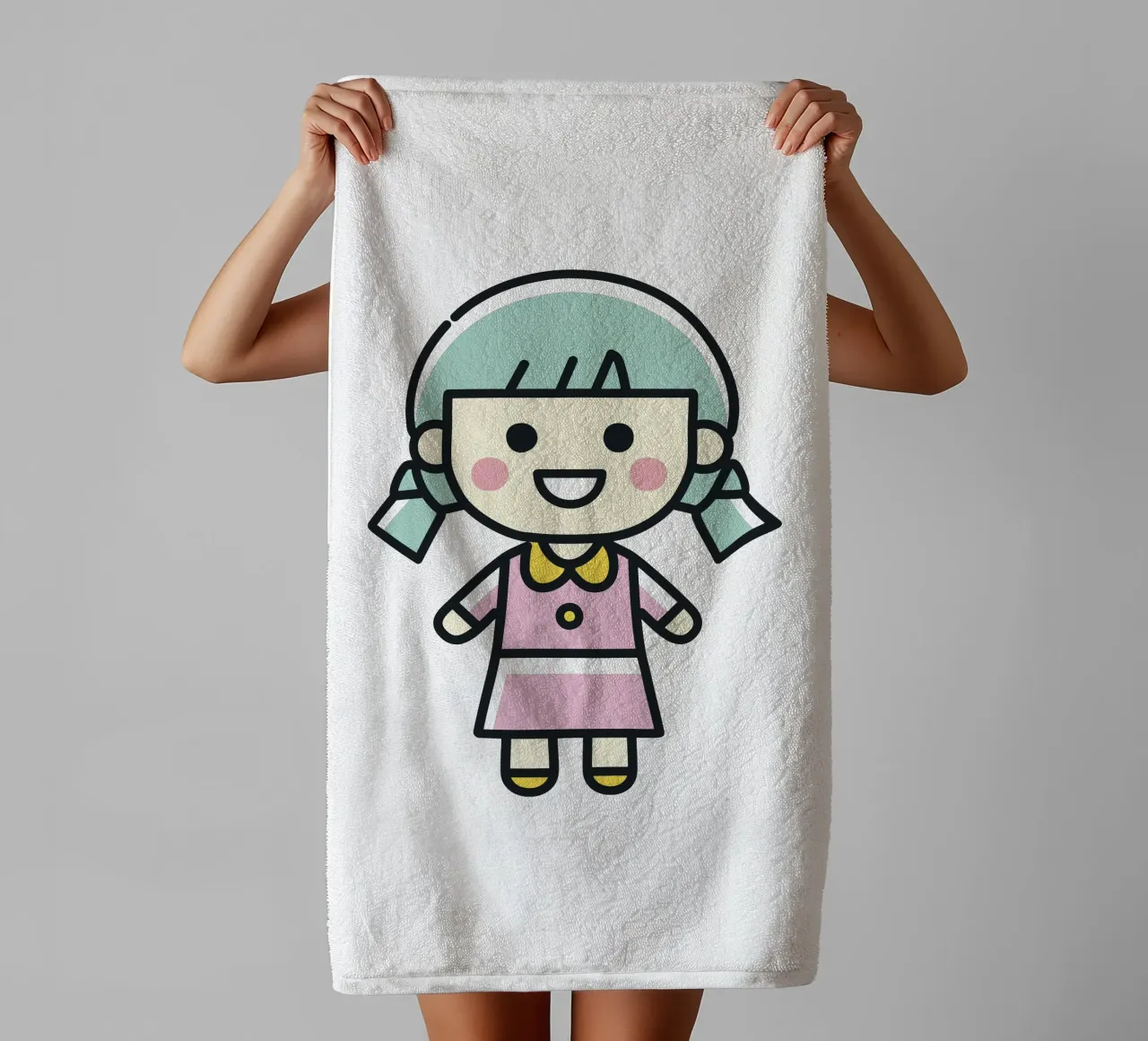 Bambola 1 asciugamano da bagno da Rezh creations