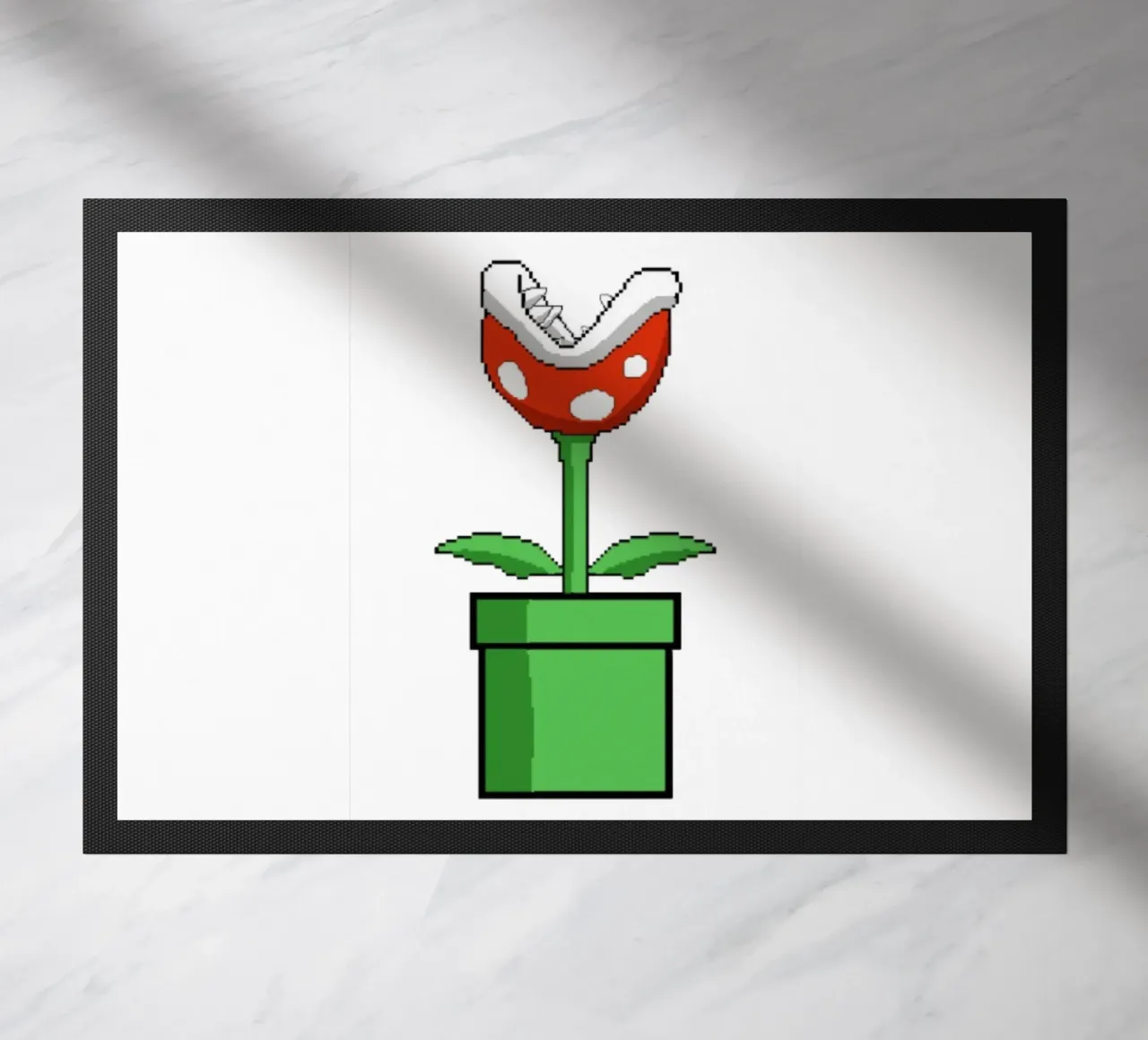 Pianta Piranha Pixel zerbino da Pixel Addict