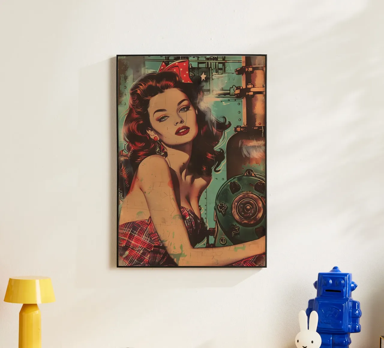 Pin-Up Revival alluminio dibond da Artful Muse