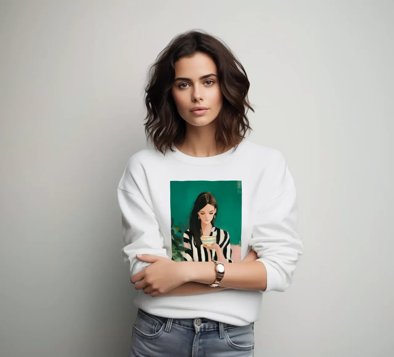 Soft Edges of a Still Morning felpa da Clara August