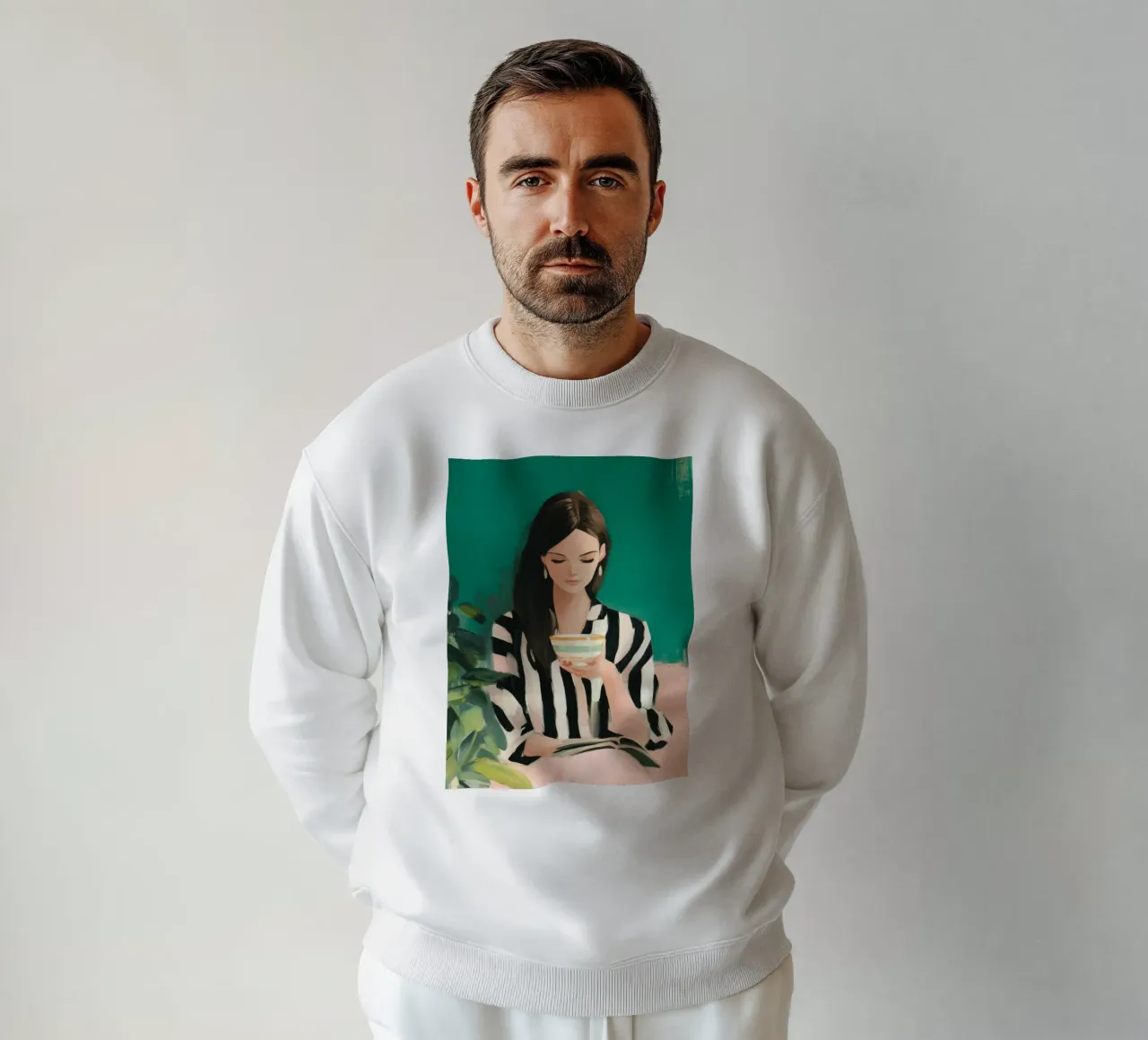 Soft Edges of a Still Morning felpa da Clara August