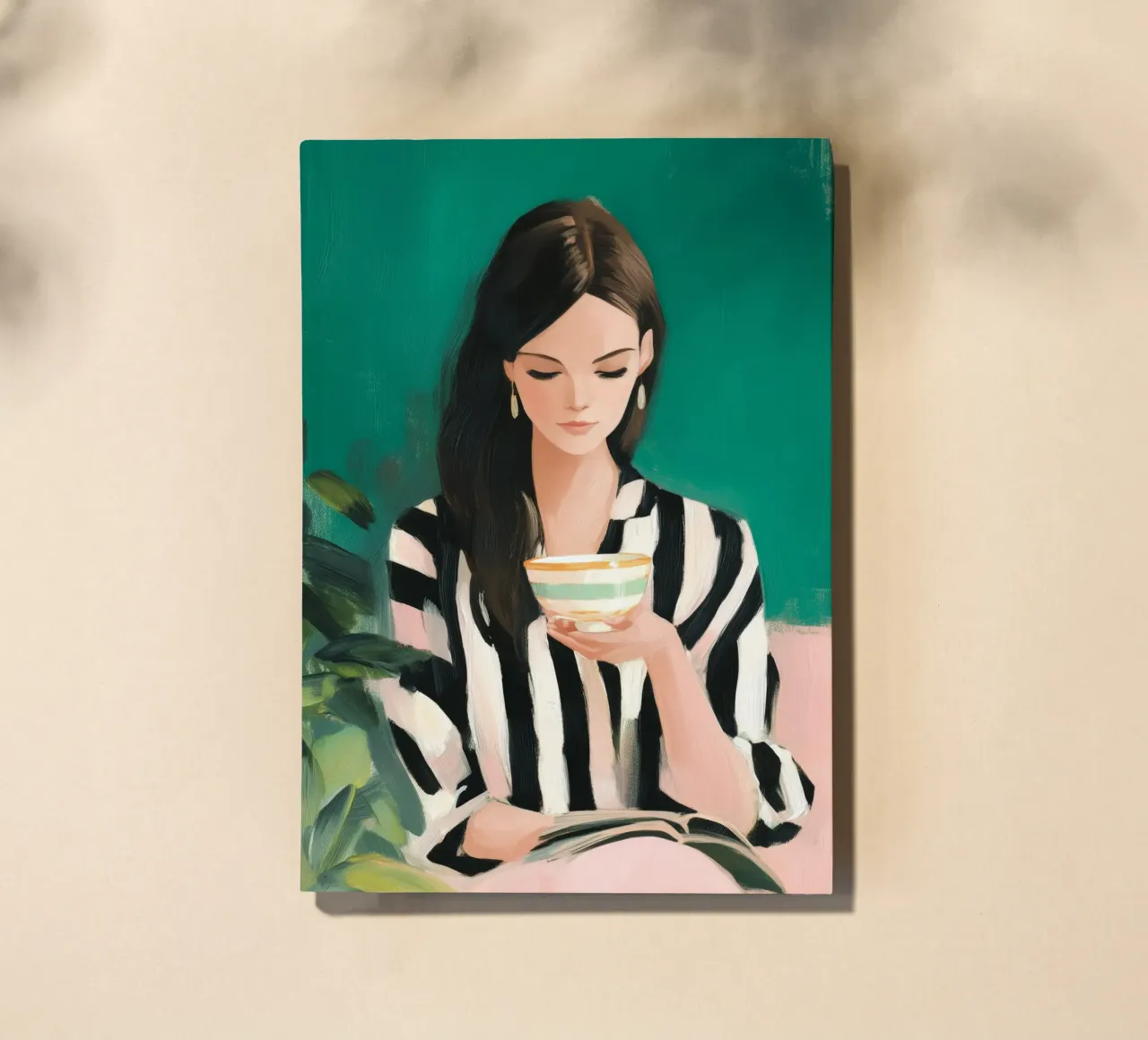 Soft Edges of a Still Morning notebook by Clara August