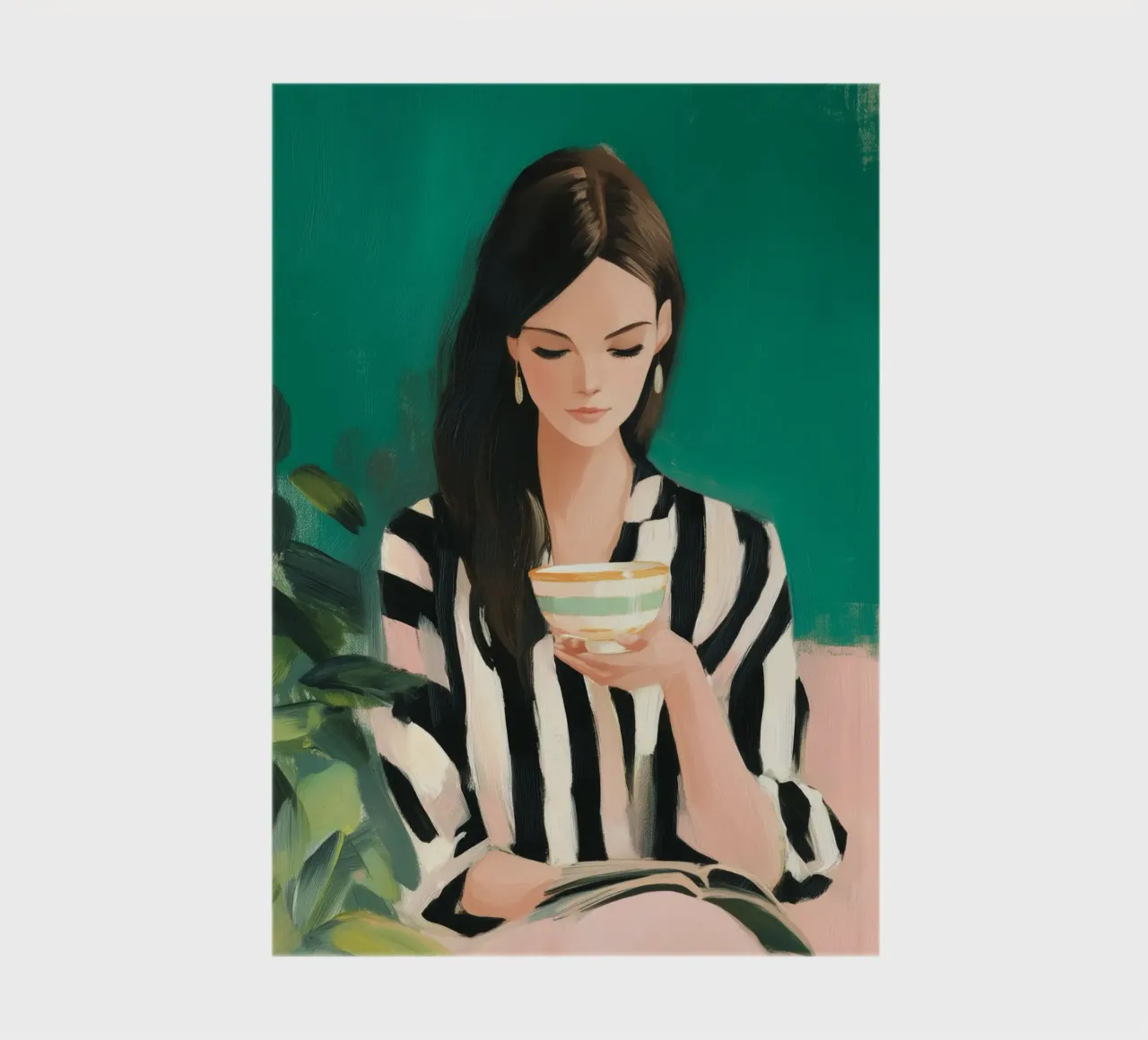 Soft Edges of a Still Morning notebook by Clara August