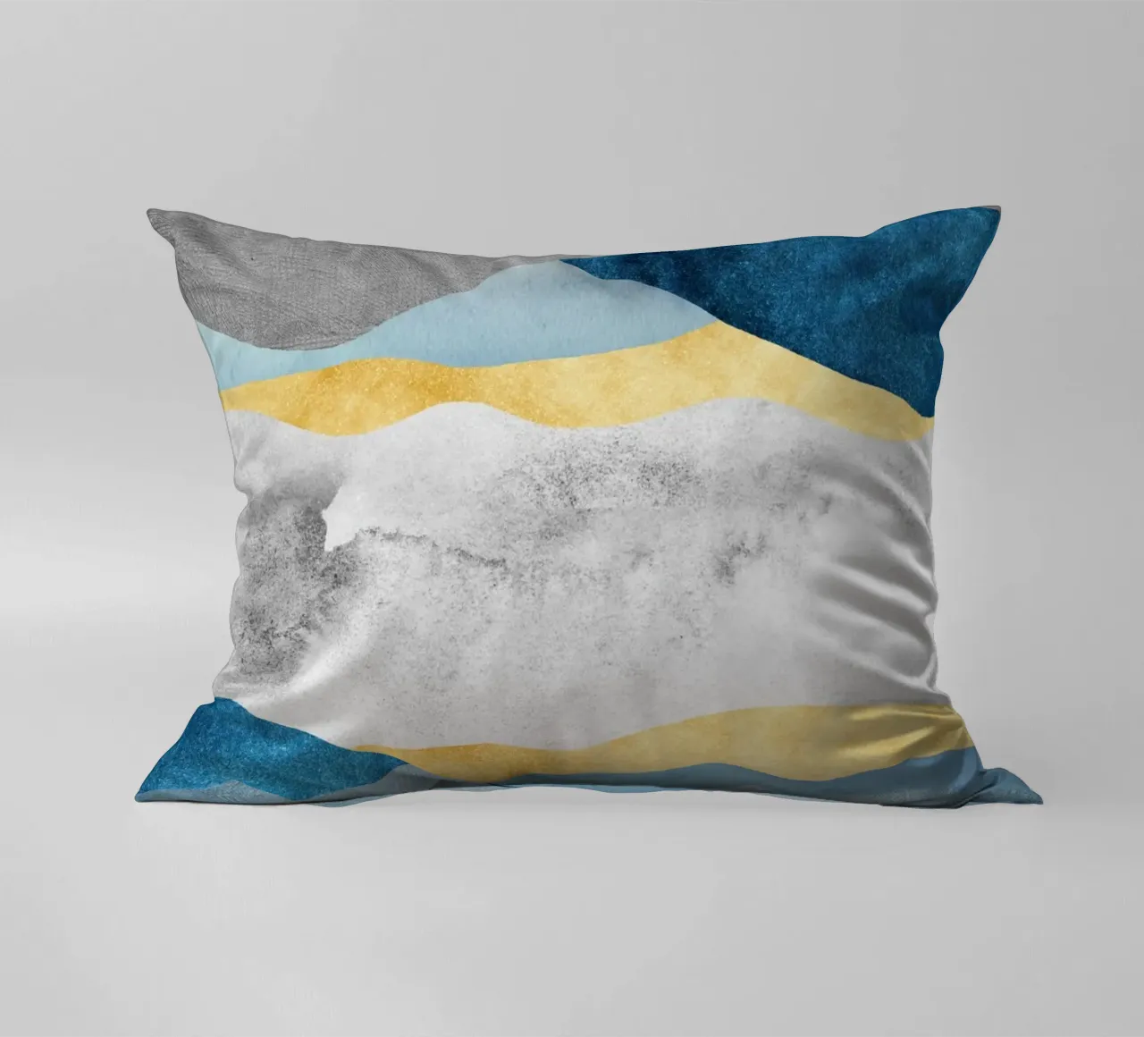 abstract waves cuscino da vintageshop