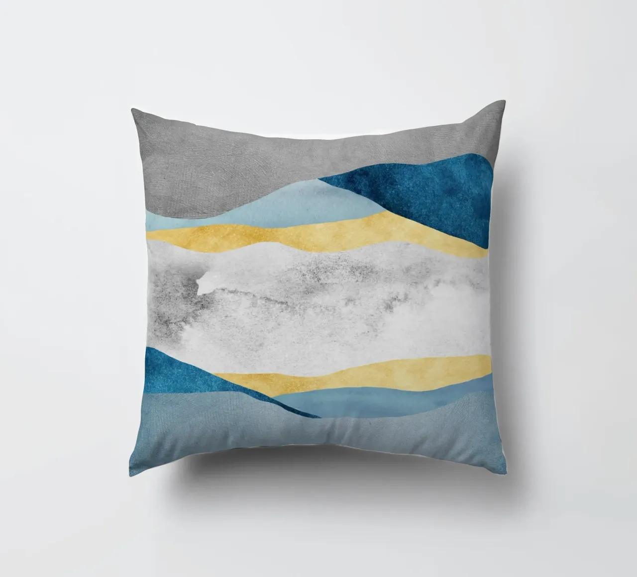 abstract waves cuscino da vintageshop