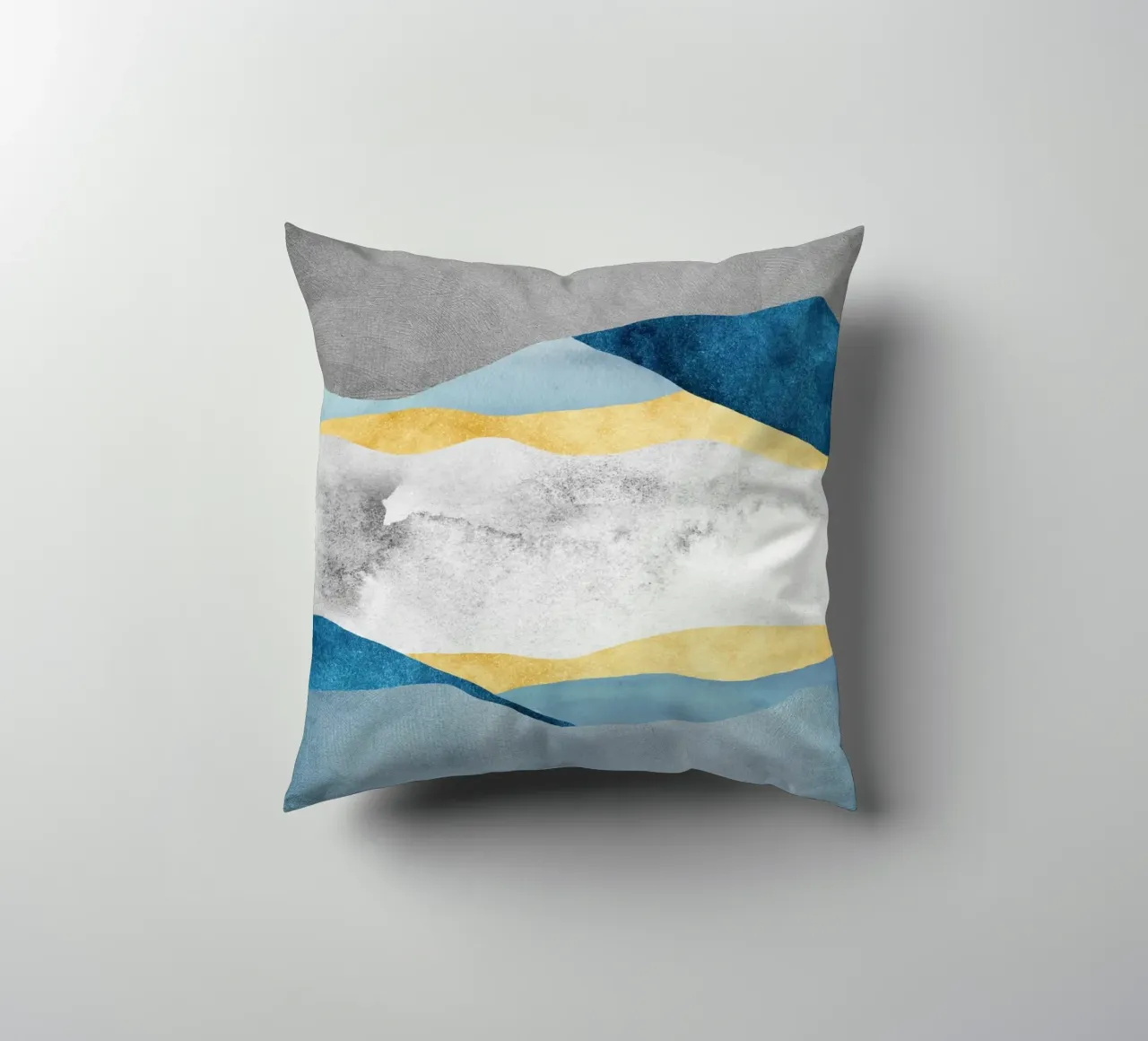 abstract waves cuscino da vintageshop