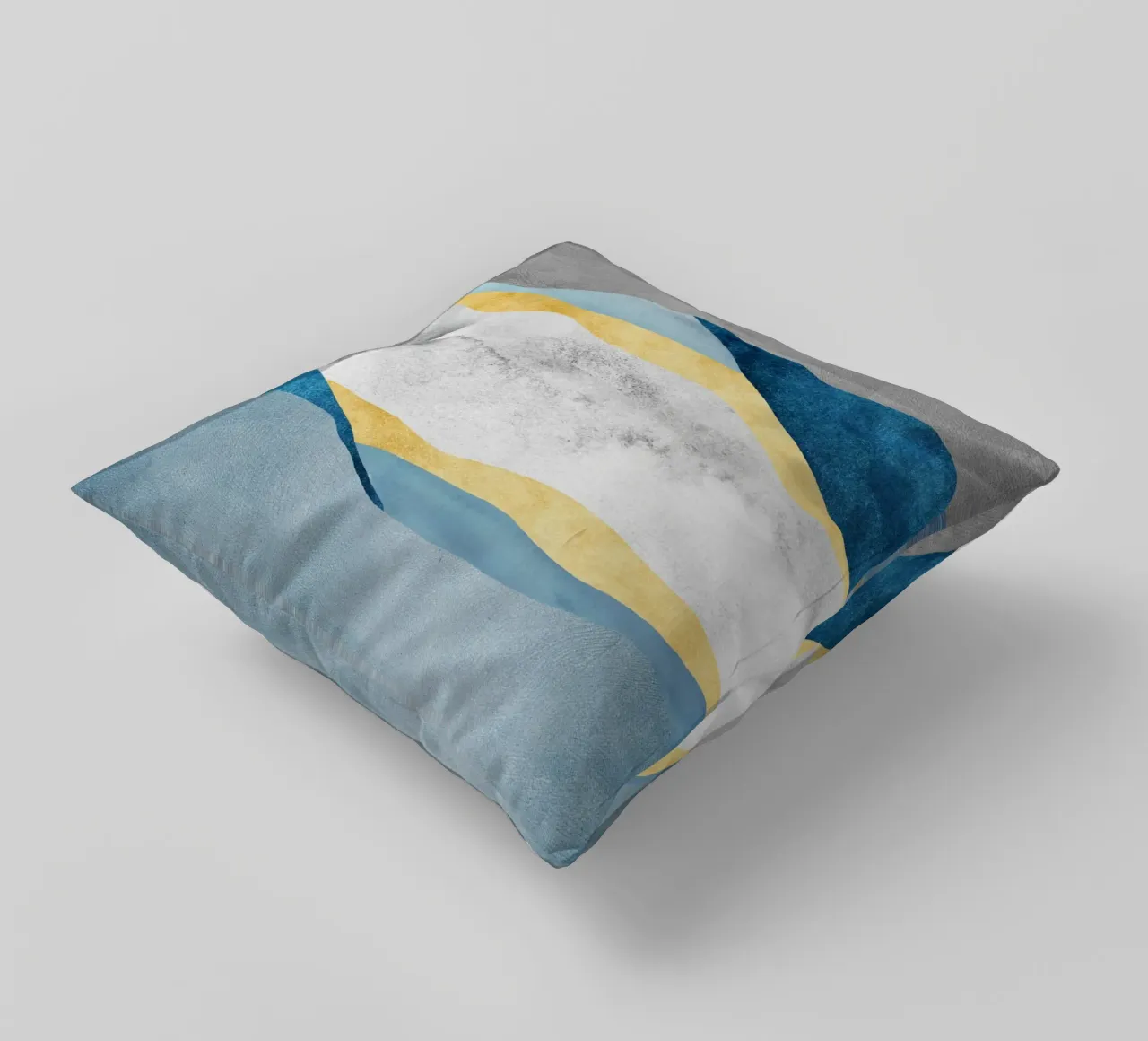 abstract waves cuscino da vintageshop