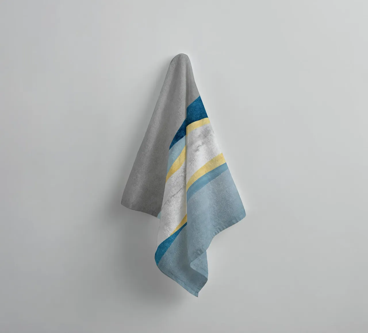 abstract waves towel by vintageshop