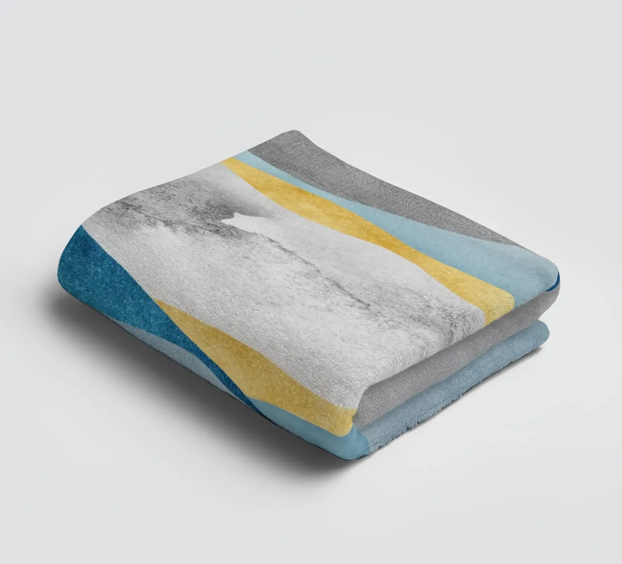 abstract waves towel by vintageshop