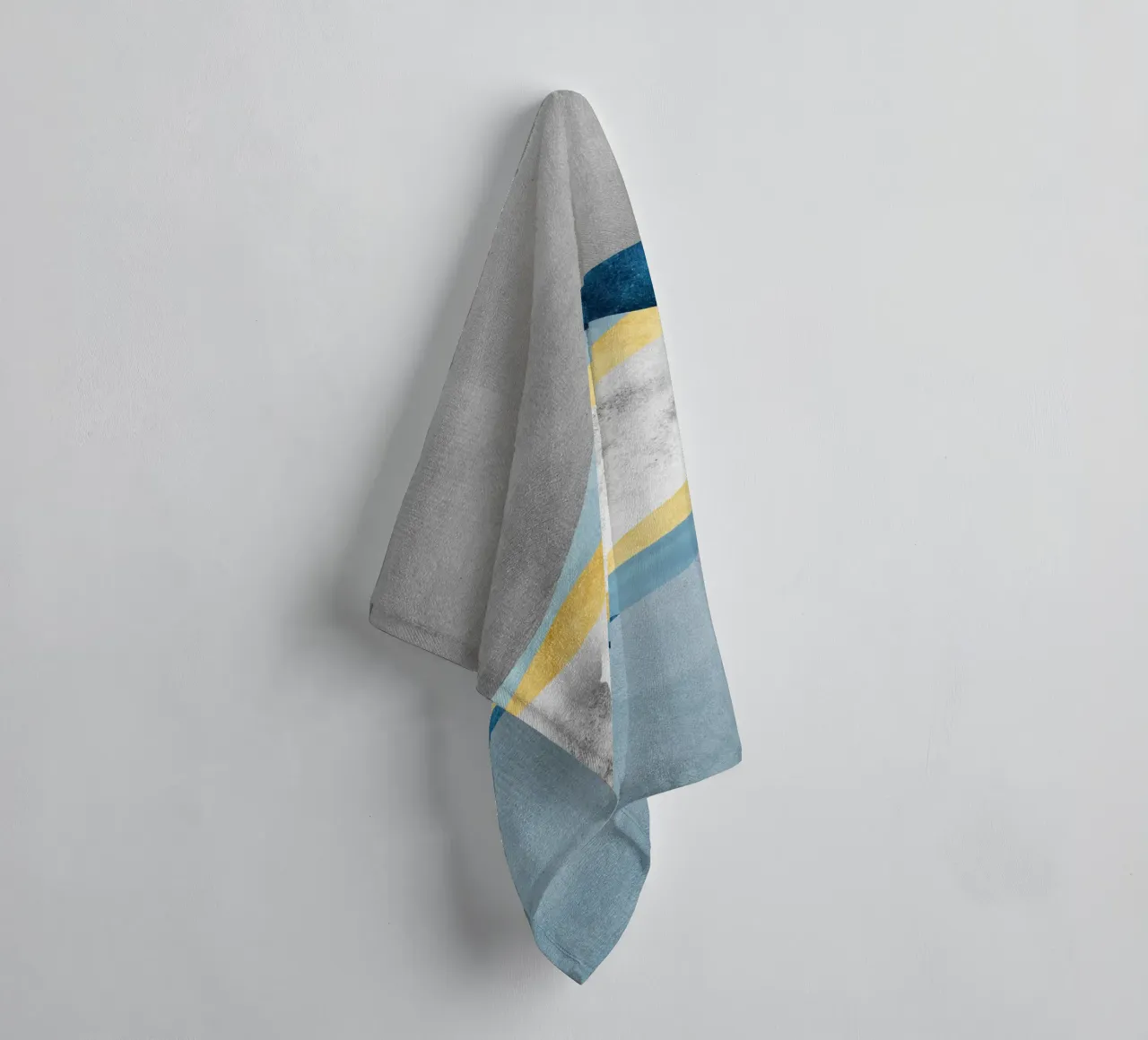 abstract waves towel by vintageshop