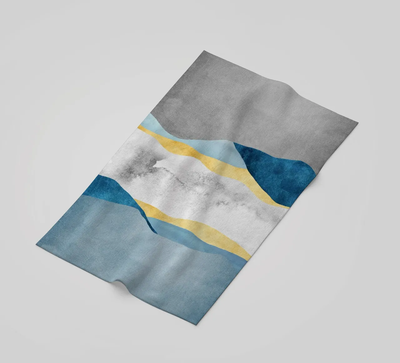 abstract waves telo mare da vintageshop