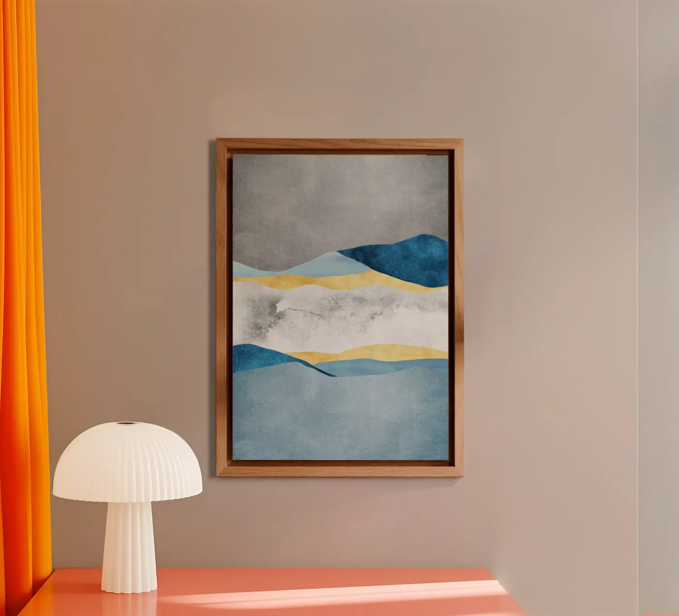 abstract waves pannello forex da vintageshop