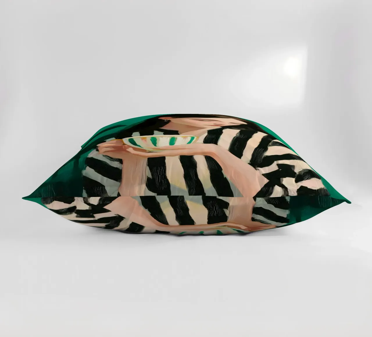 Tea, Leaf & Line cuscino da Clara August