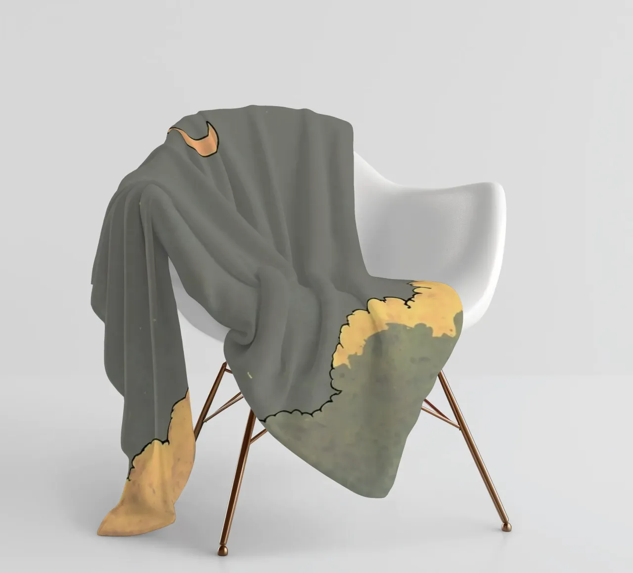 dusky sky serene coperta in pile da twillight