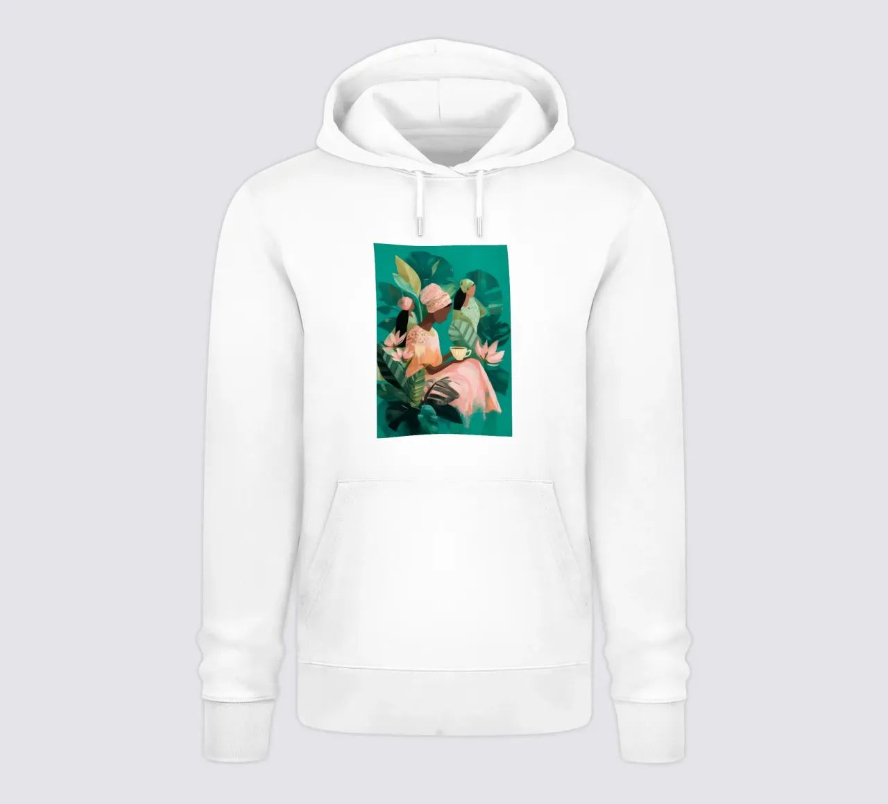 Rooted in Stillness sudadera con capucha de Clara August