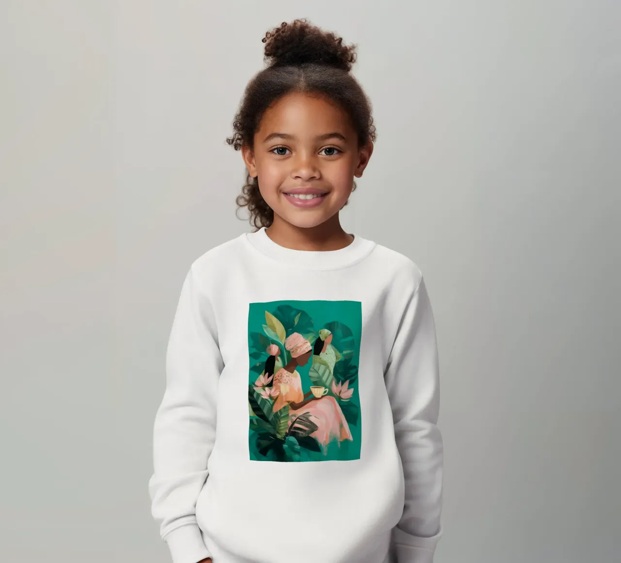 Rooted in Stillness sudadera para niño de Clara August