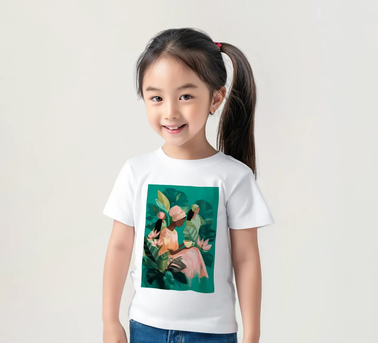 Rooted in Stillness t-shirt bambini da Clara August