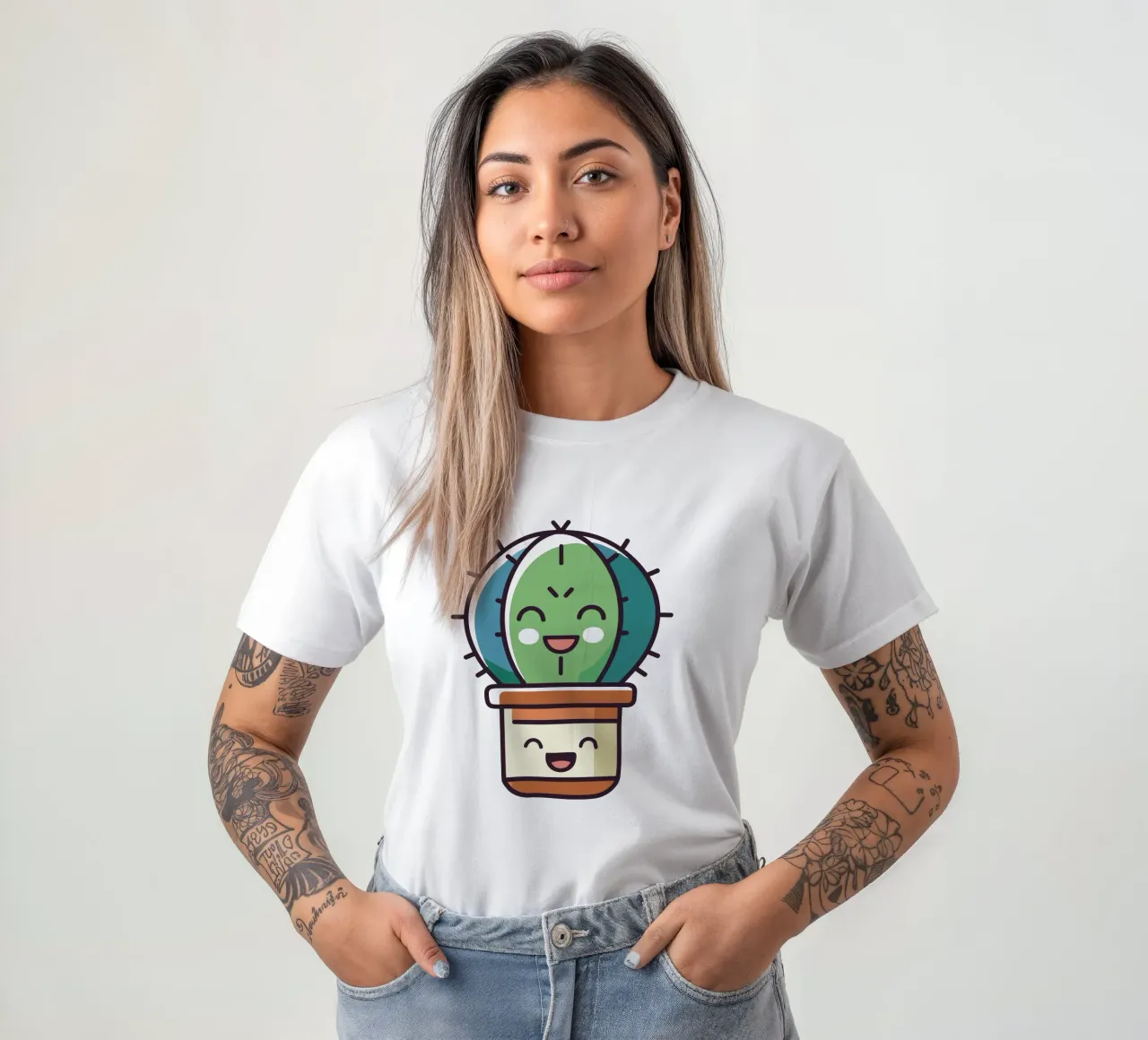 Cactus 1 t-shirt da Rezh creations