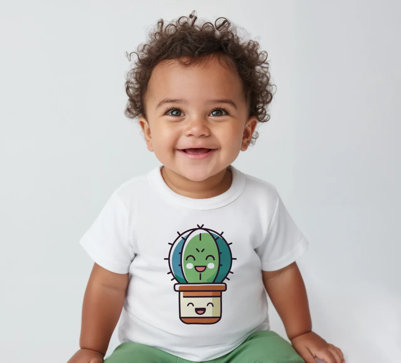 Cactus 1 maglietta neonato da Rezh creations