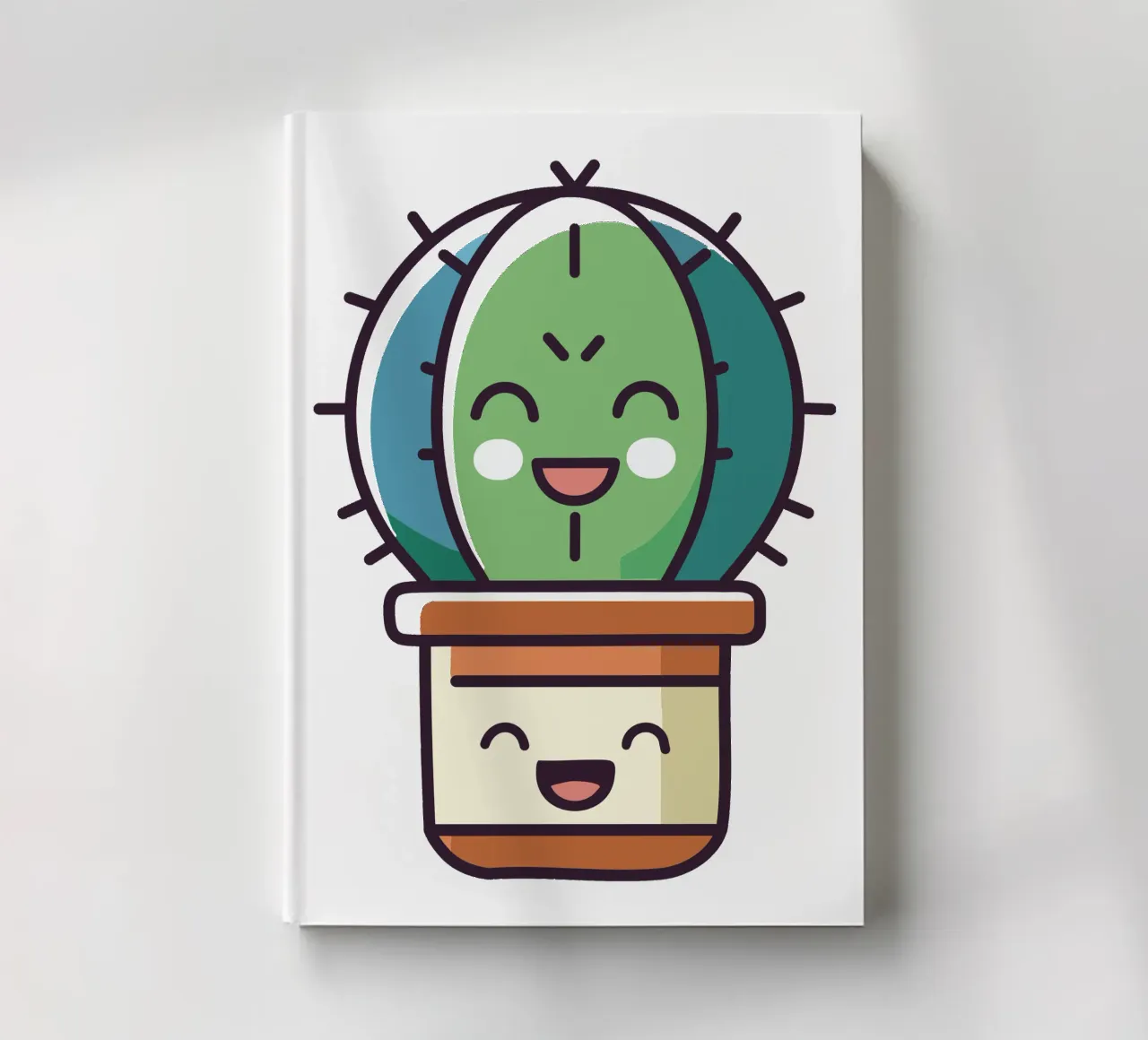 Cactus 1 notebook by Rezh creations