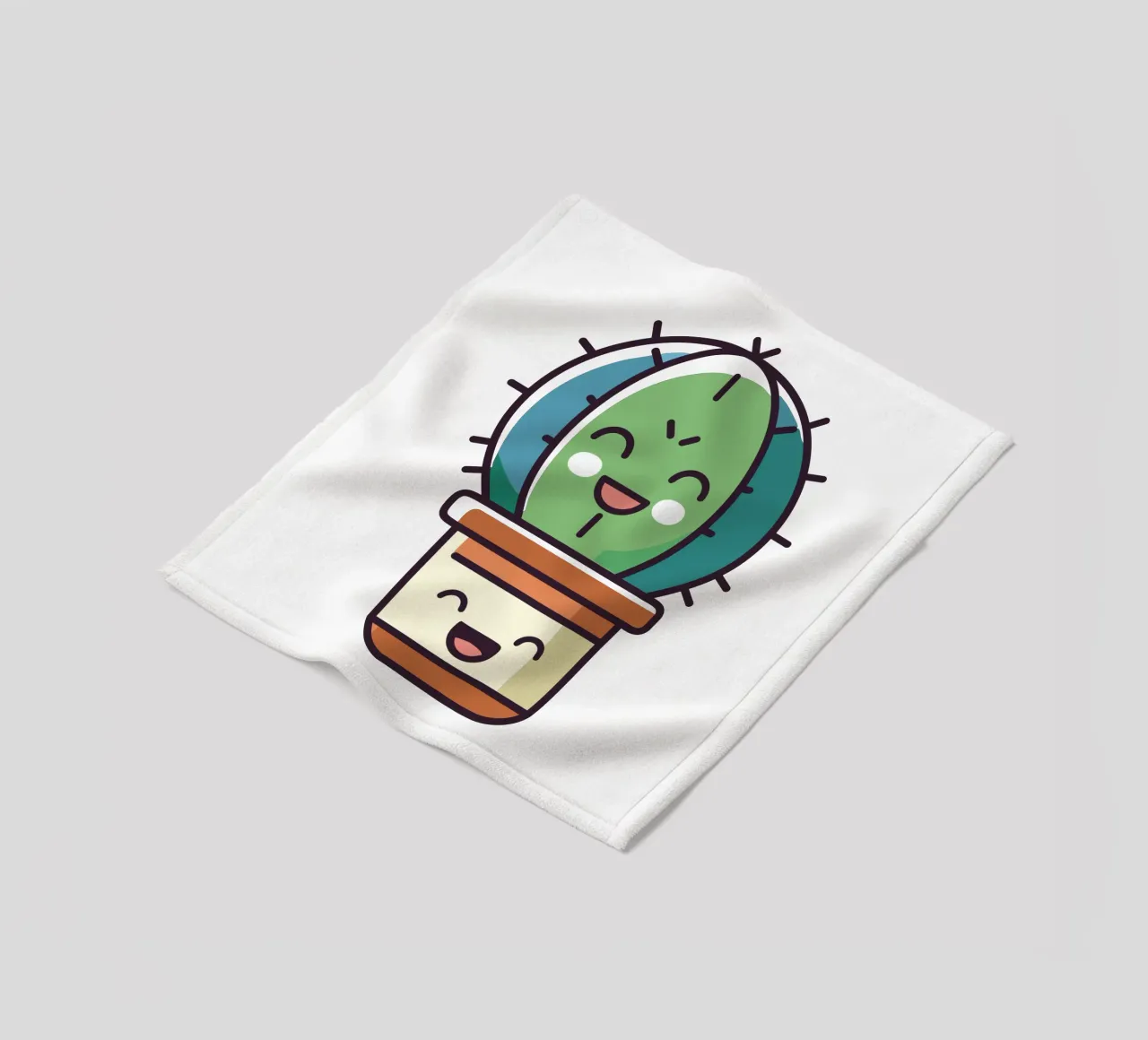 Cactus 1 coperta in pile da Rezh creations
