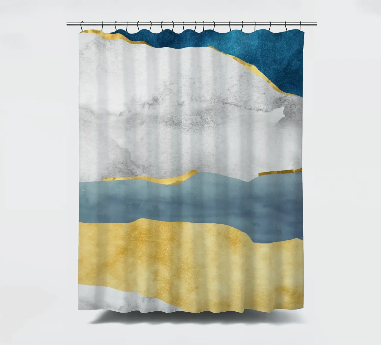 abstract waves 2 tenda da doccia da vintageshop