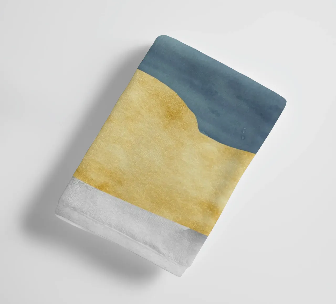 abstract waves 2 towel by vintageshop