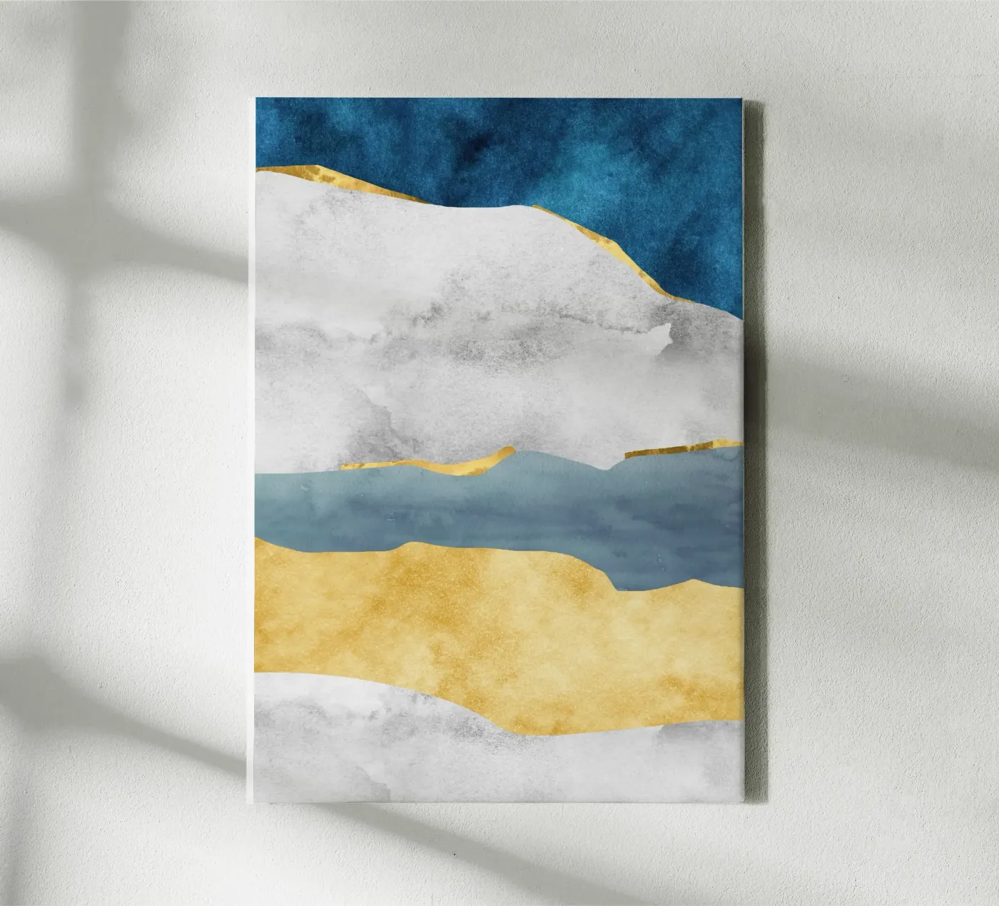 abstract waves 2 tela da vintageshop