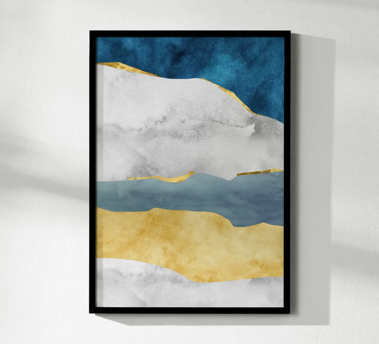 abstract waves 2 poster da vintageshop