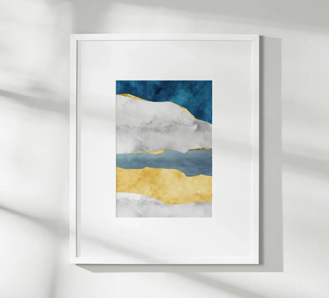 abstract waves 2 poster da vintageshop