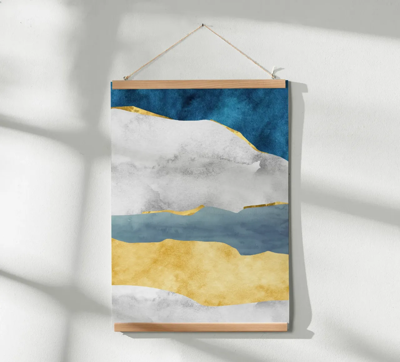 abstract waves 2 poster da vintageshop