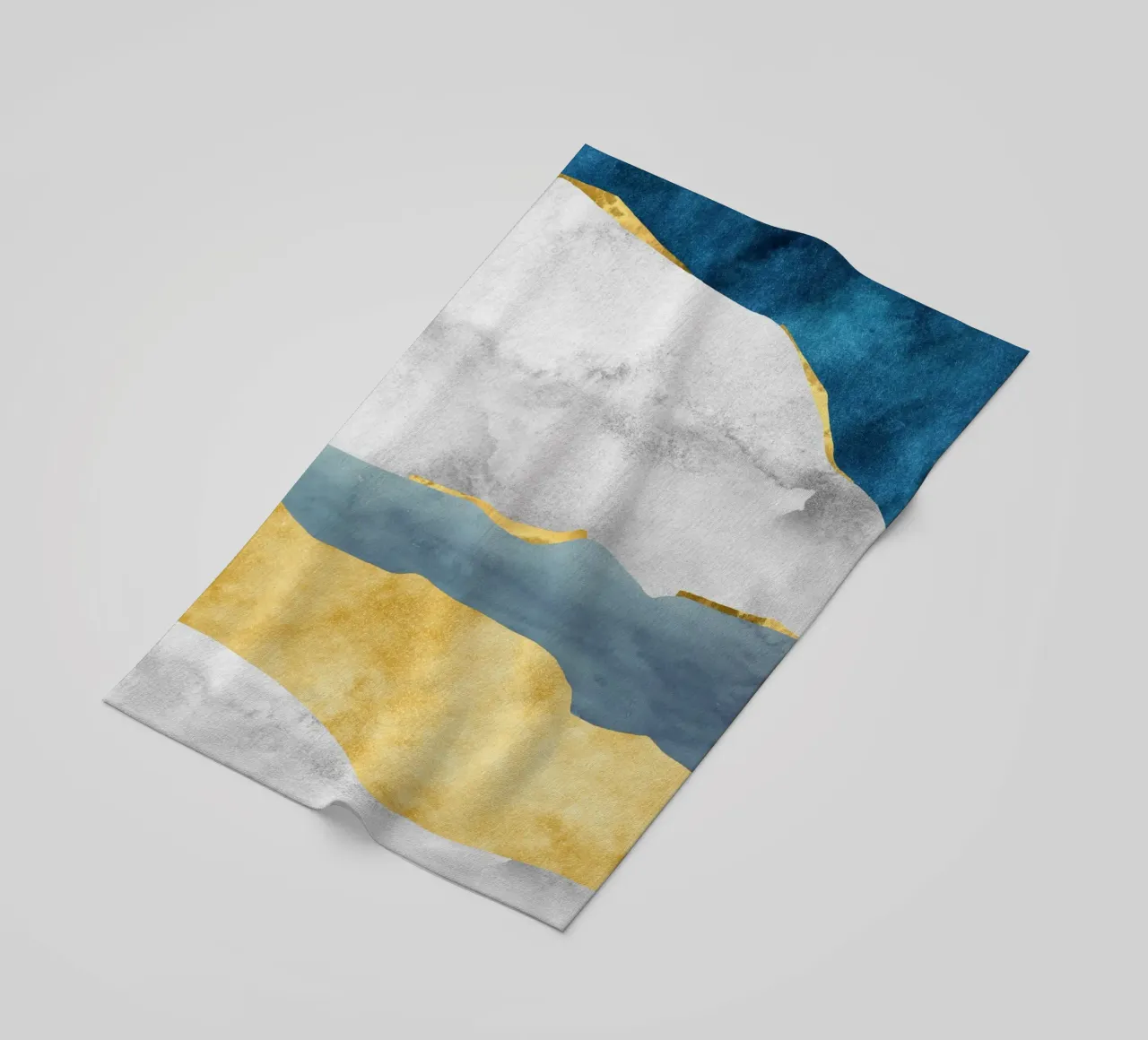 abstract waves 2 telo mare da vintageshop