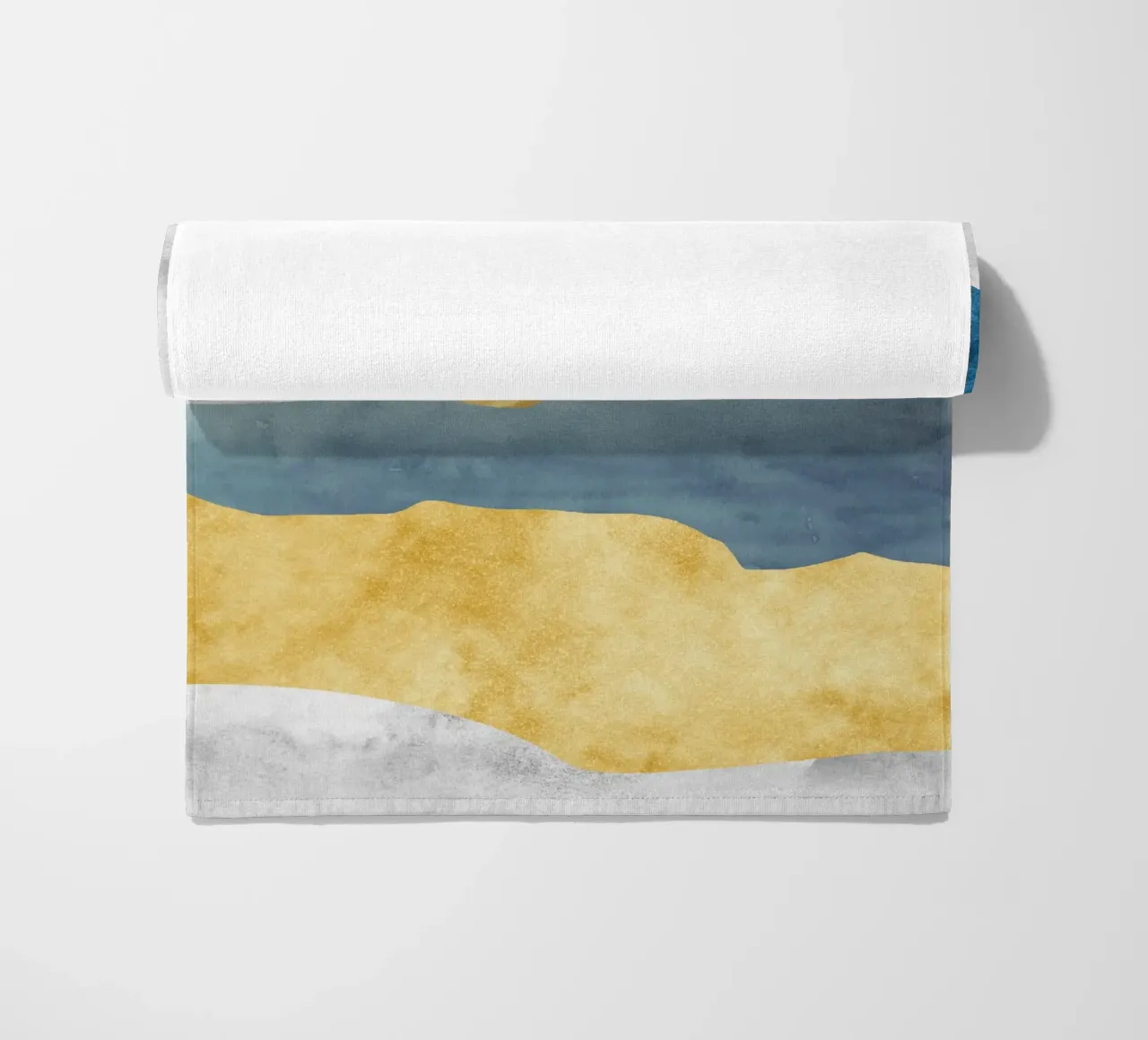 abstract waves 2 telo mare da vintageshop