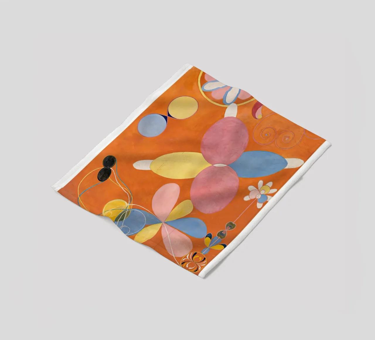 Hilma af Klint I dieci più grandi n. 4 Gruppo Giovani IV coperta in pile da Lile Shop