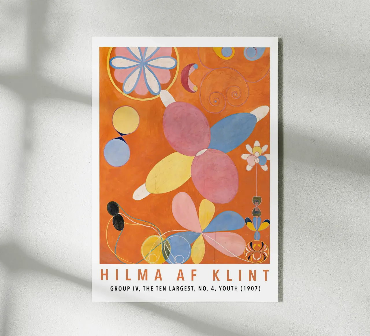 Hilma af Klint I dieci più grandi n. 4 Gruppo Giovani IV plexiglass da Lile Shop