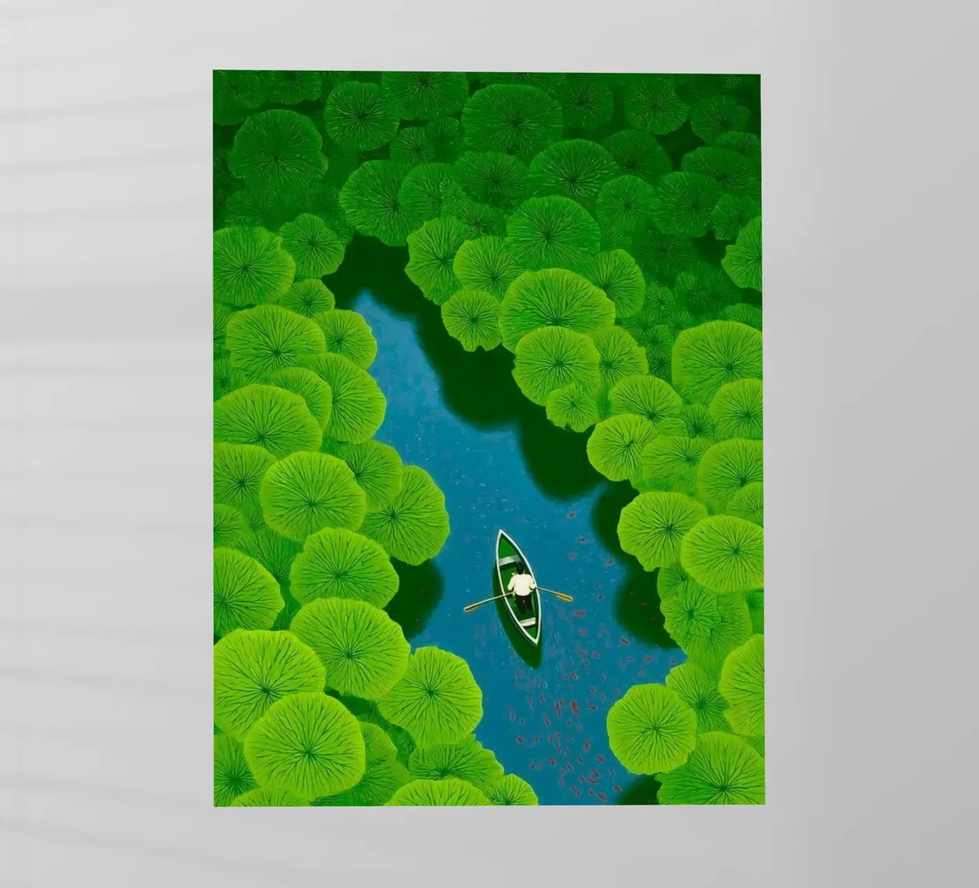 reflection river backlit folie van twillight