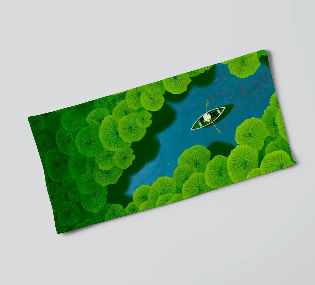 reflection river badhanddoek van twillight