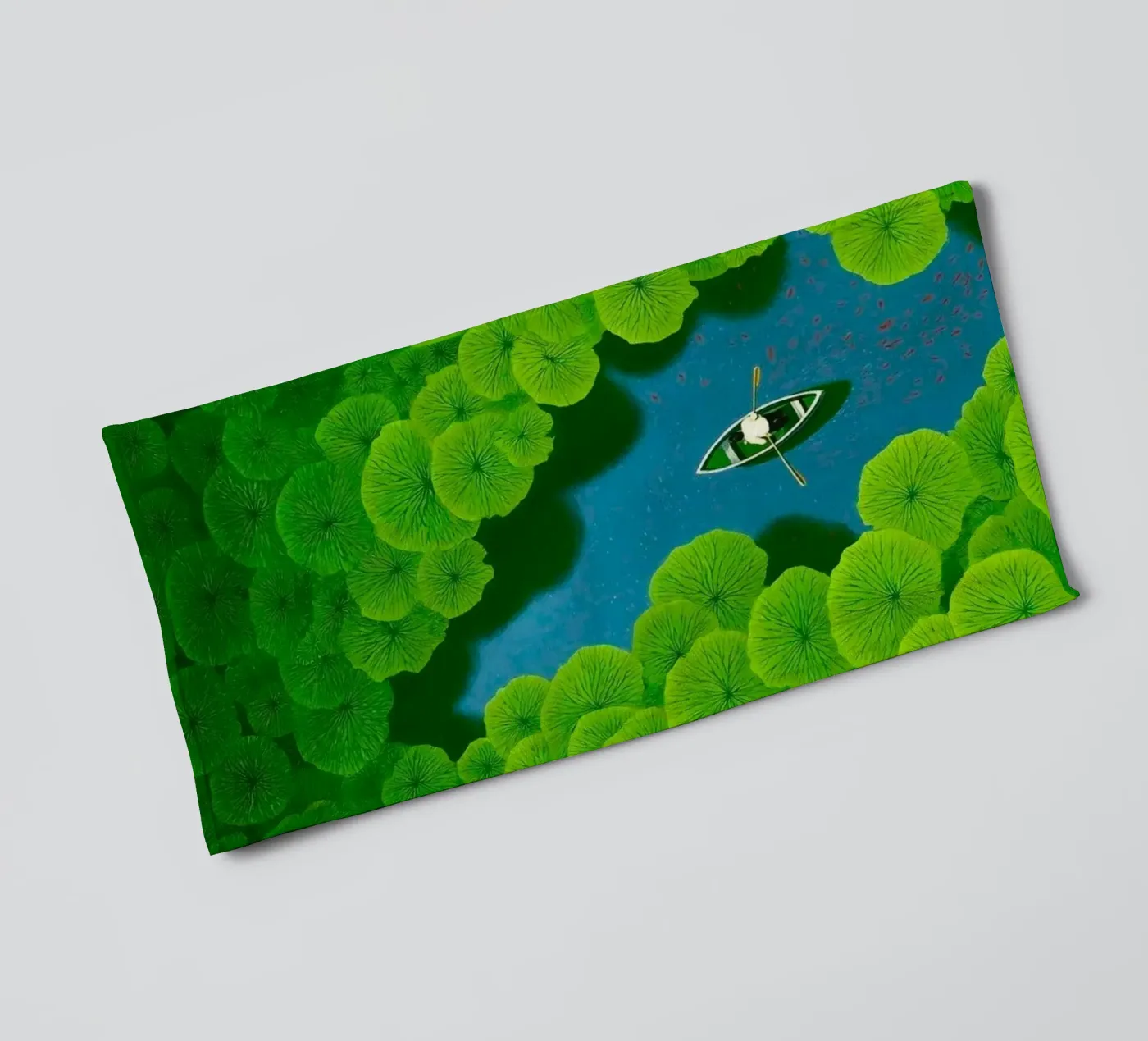 reflection river towel by twillight