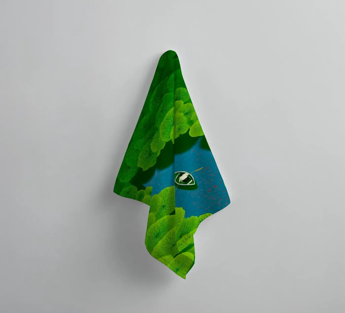 reflection river towel by twillight