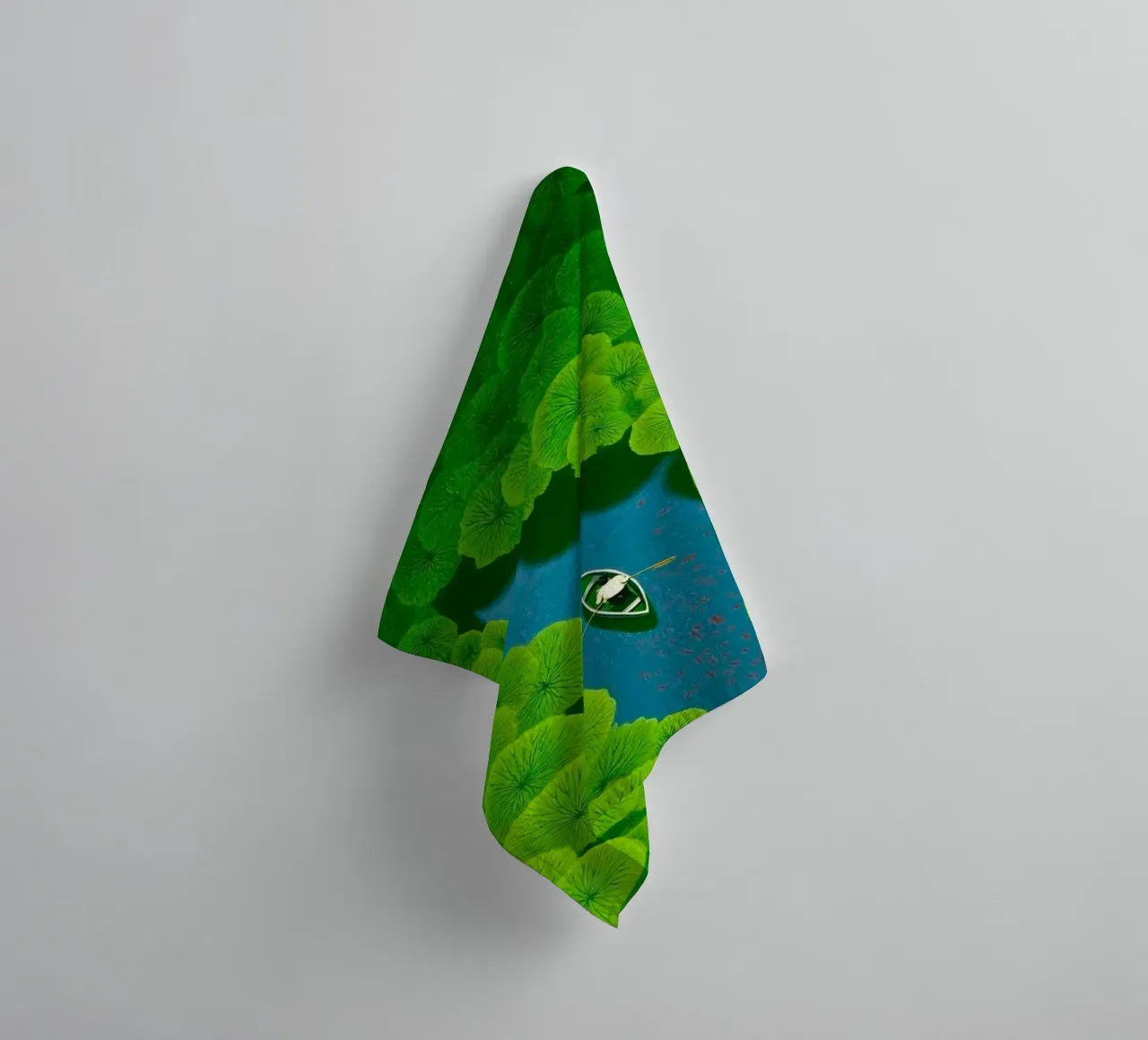 reflection river badhanddoek van twillight