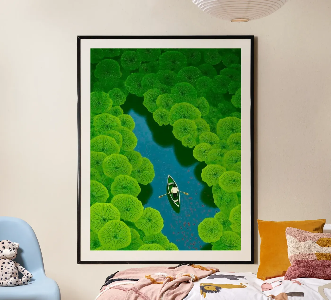 reflection river poster van twillight