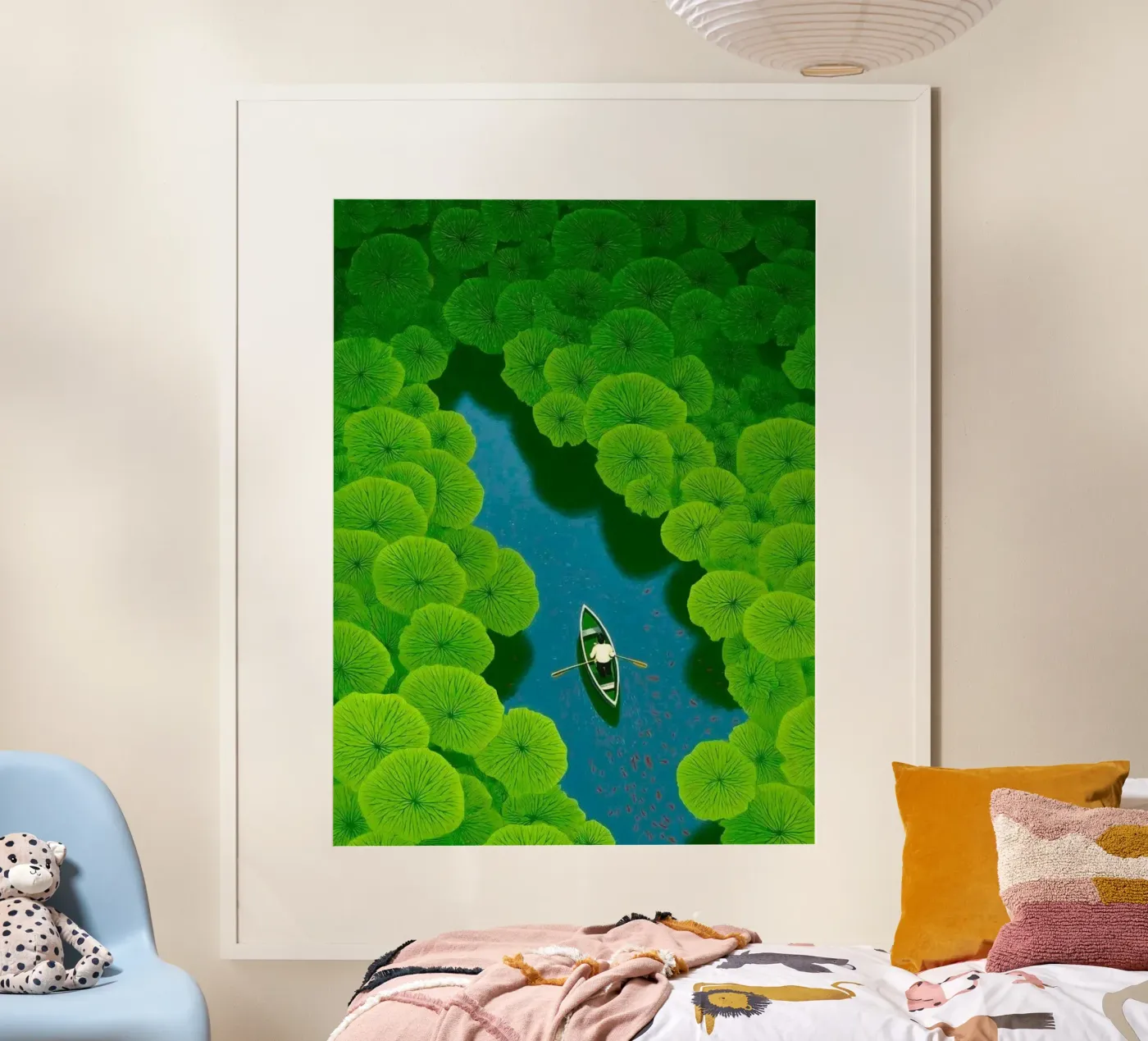 reflection river poster van twillight