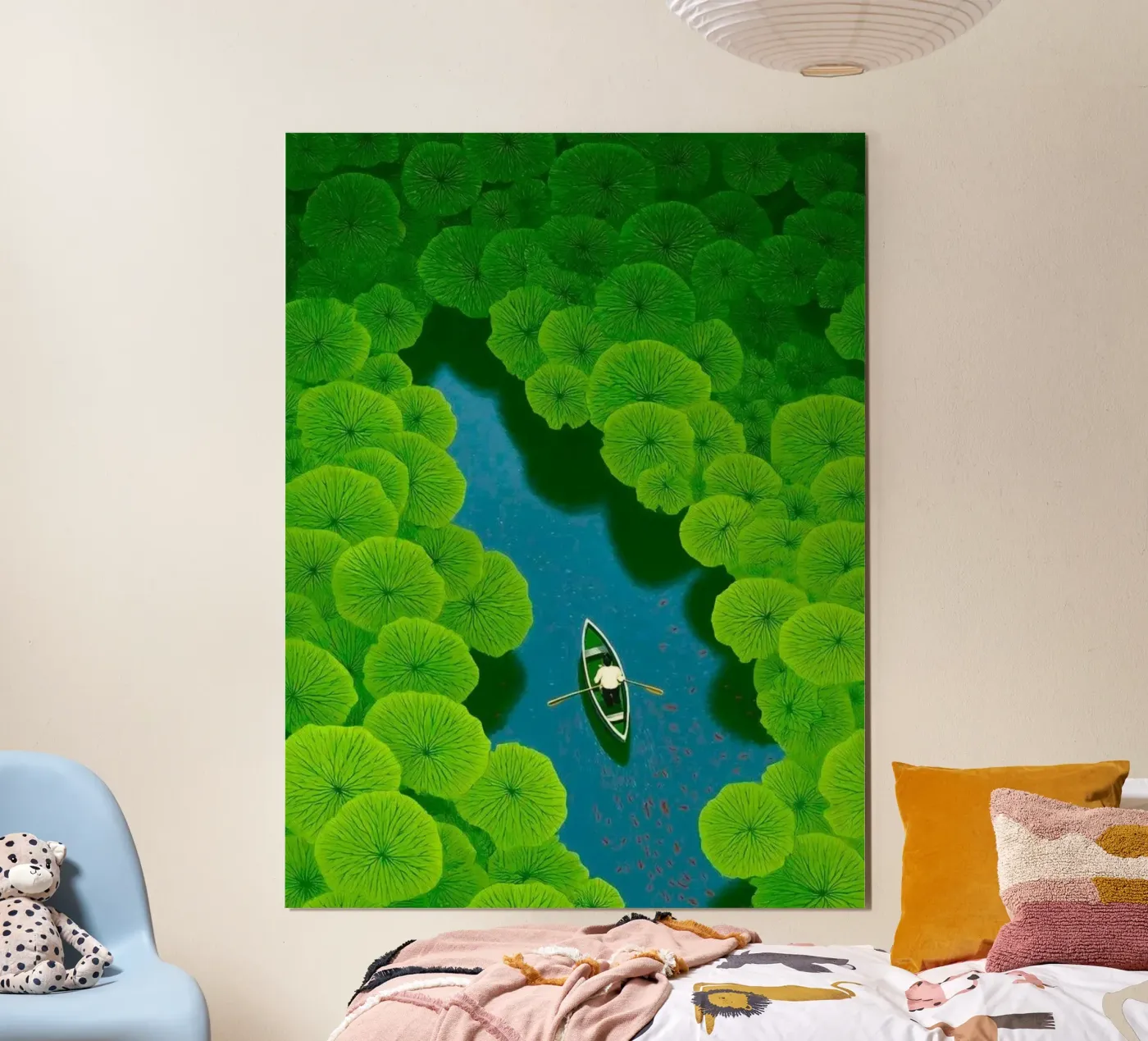 reflection river poster van twillight