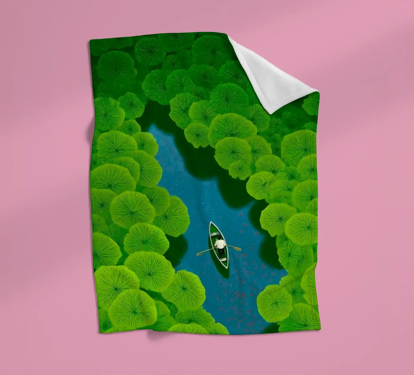 reflection river fleecedeken van twillight